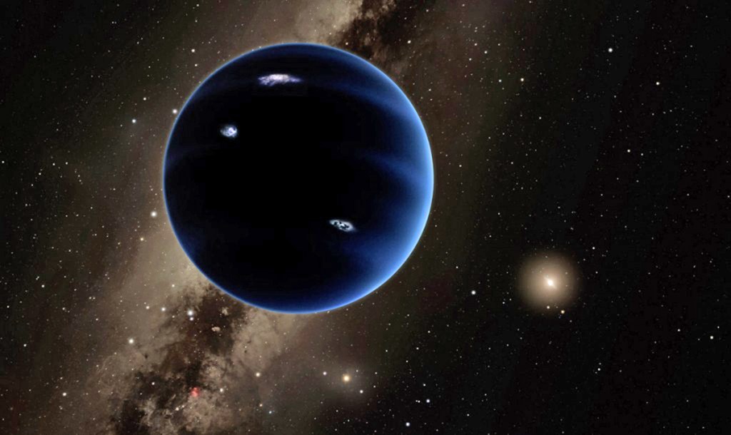 An artist's impression of Planet Nine, which could sit at the edge of our solar system.  R. Hurt/California Institute of Technology via AP