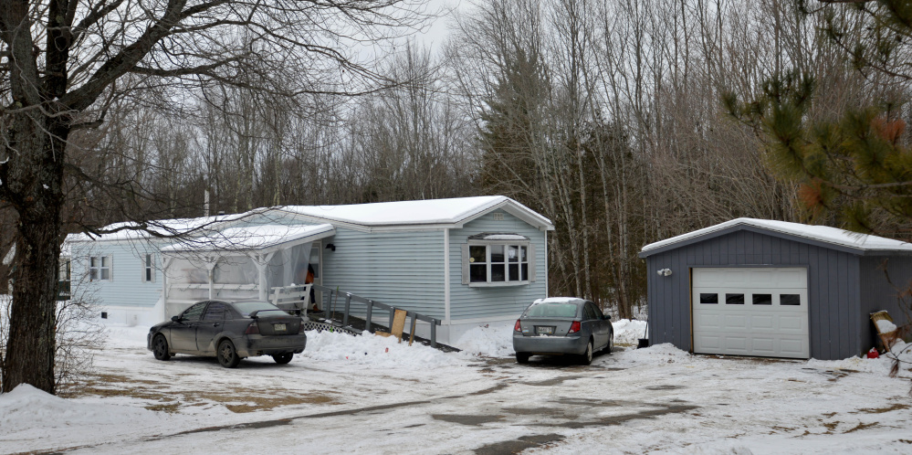 Kayla Stewart will be in Somerset County Superior Court Friday for a bail hearing on charges she killed her newborn son, whose remains were found in the garage of the home she shares with boyfriend Nicholas Blood on Norridgewock Road in Fairfield, seen here Jan. 23.