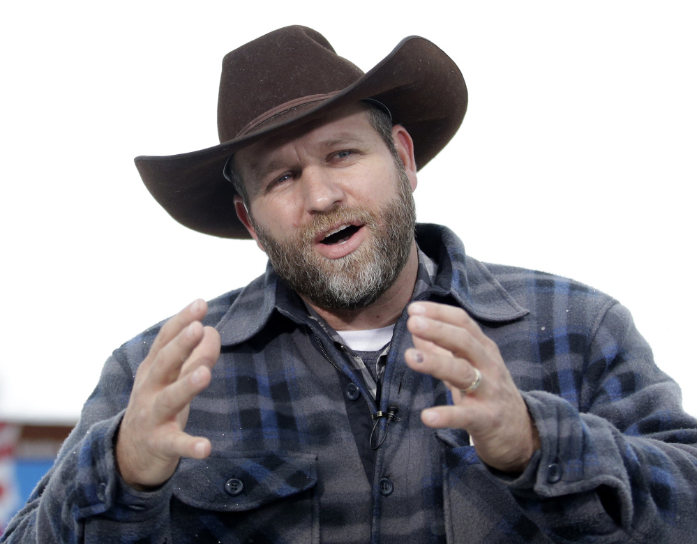 Ammon Bundy, leader of an armed group that occupied Malheur National Wildlife Refuge, near Burns, Ore., will be arraigned Feb. 24.