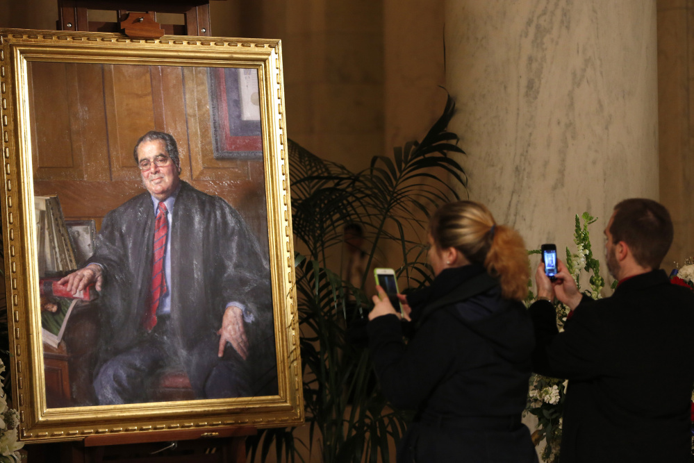 Justice Antonin Scalia wore the traditional black robe in court, but if he did belong to the International Order of St. Hubertus, he might have donned a green robe with a Latin motto.
