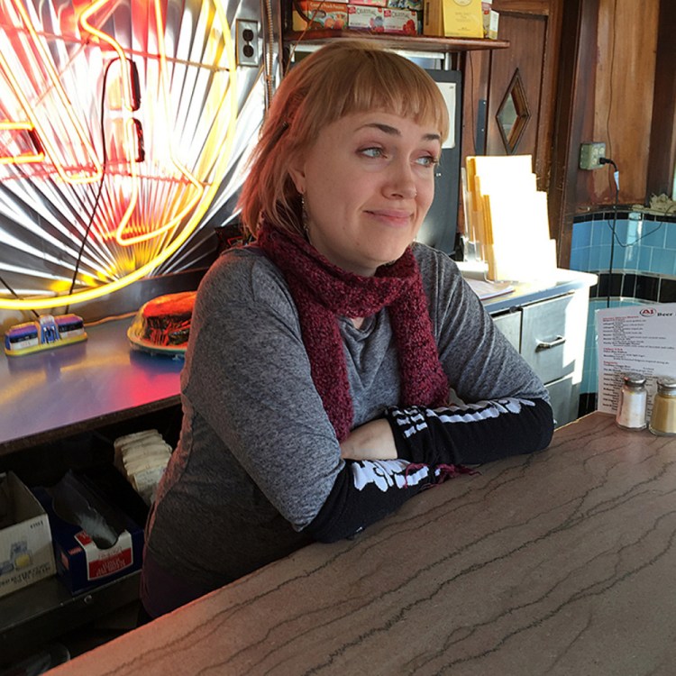 A1 Diner employee Jessica Barker has been a waitress at the Gardiner eatery for about 10 years, but she is considering other options to ensure a more secure financial future.
