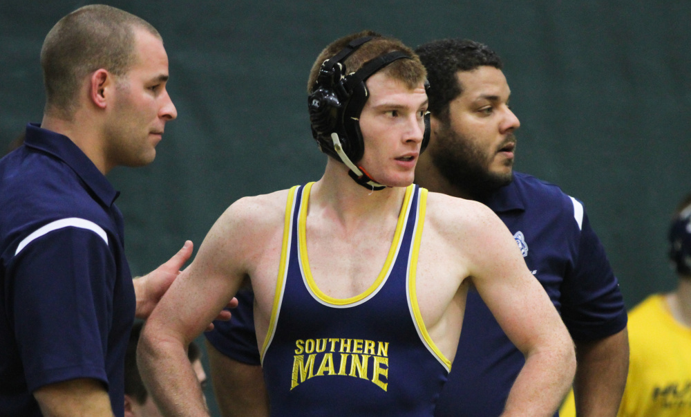 University of Southern Maine junior Dan Del Gallo, a Gardiner graduate, will compete in the Division III wrestling championships this weekend.