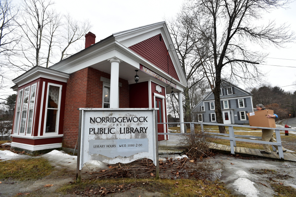 GALLERY New Sophie May Library in Norridgewock Kennebec Journal and Morning Sentinel