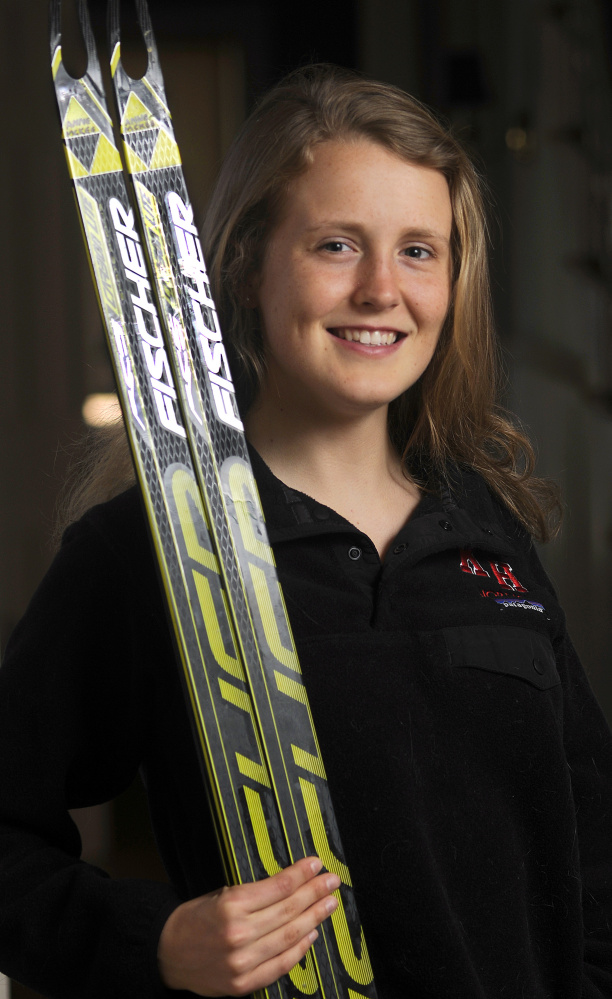Kents Hill School’s Anne McKee is the Kennebec Journal Girls Nordic Skier of the Year.