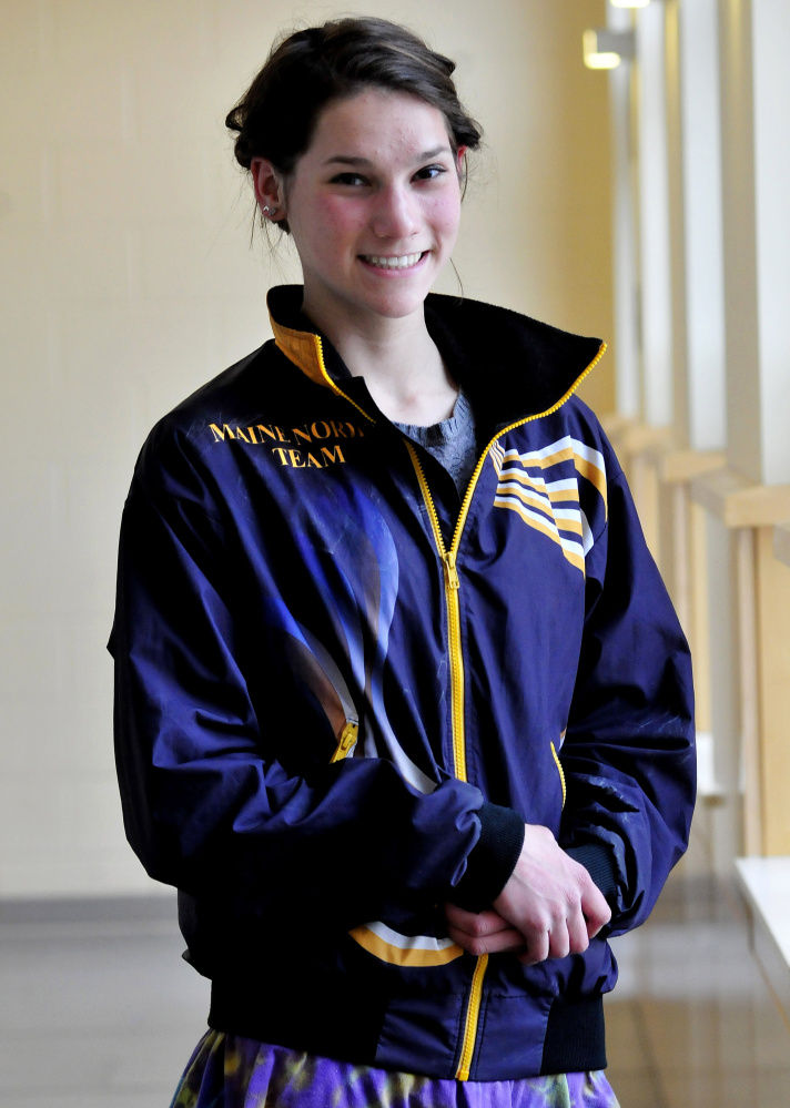Mt. Blue sophomore Meg Charles is the Morning Sentinel Girls Girls Nordic Skier of the Year.
