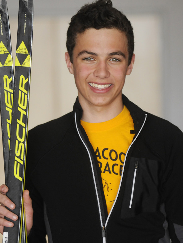 Maranacook senior Luca DeAngelis is the Kennebec Journal Boys Nordic Skier of the Year.