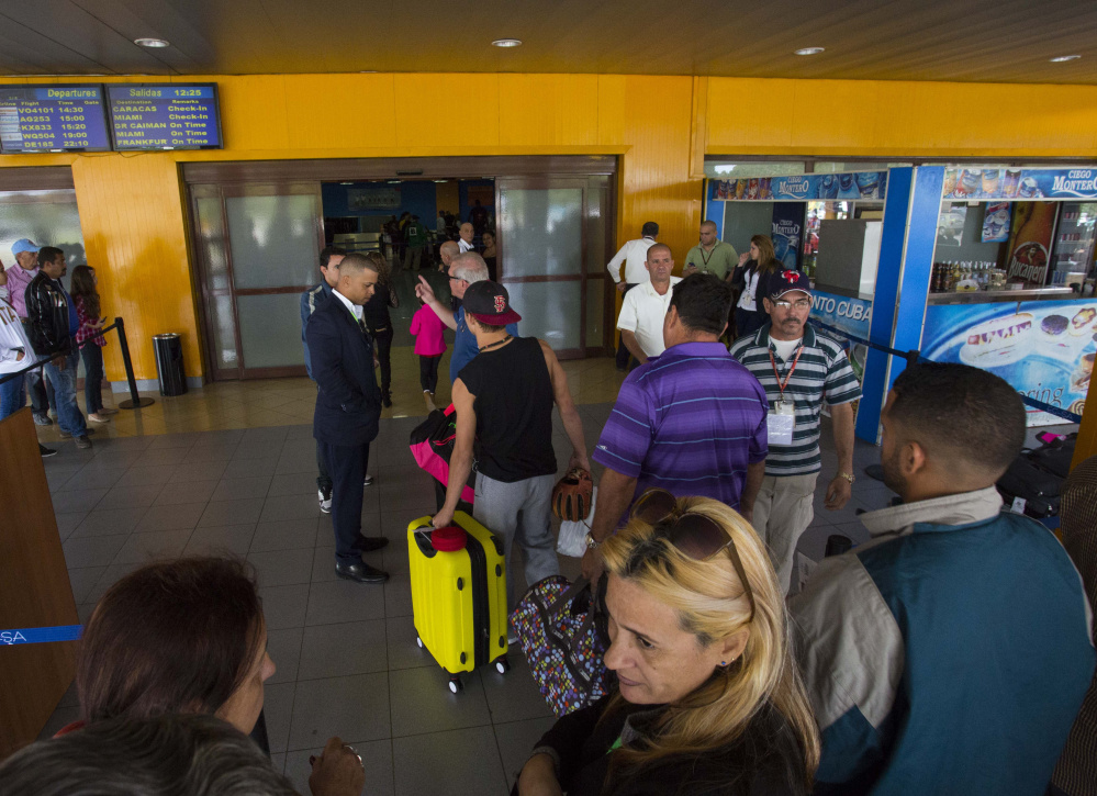 The charter departures terminal at Jose Marti International Airport in Havana is certain to see increased business now that the U.S. and Cuba are resuming commercial air traffic.