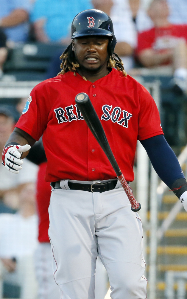 And Hanley Ramirez is pencilled in at first base after a disastrous season in left field. He’s in Year 2 of a four-year, $88 million contract.