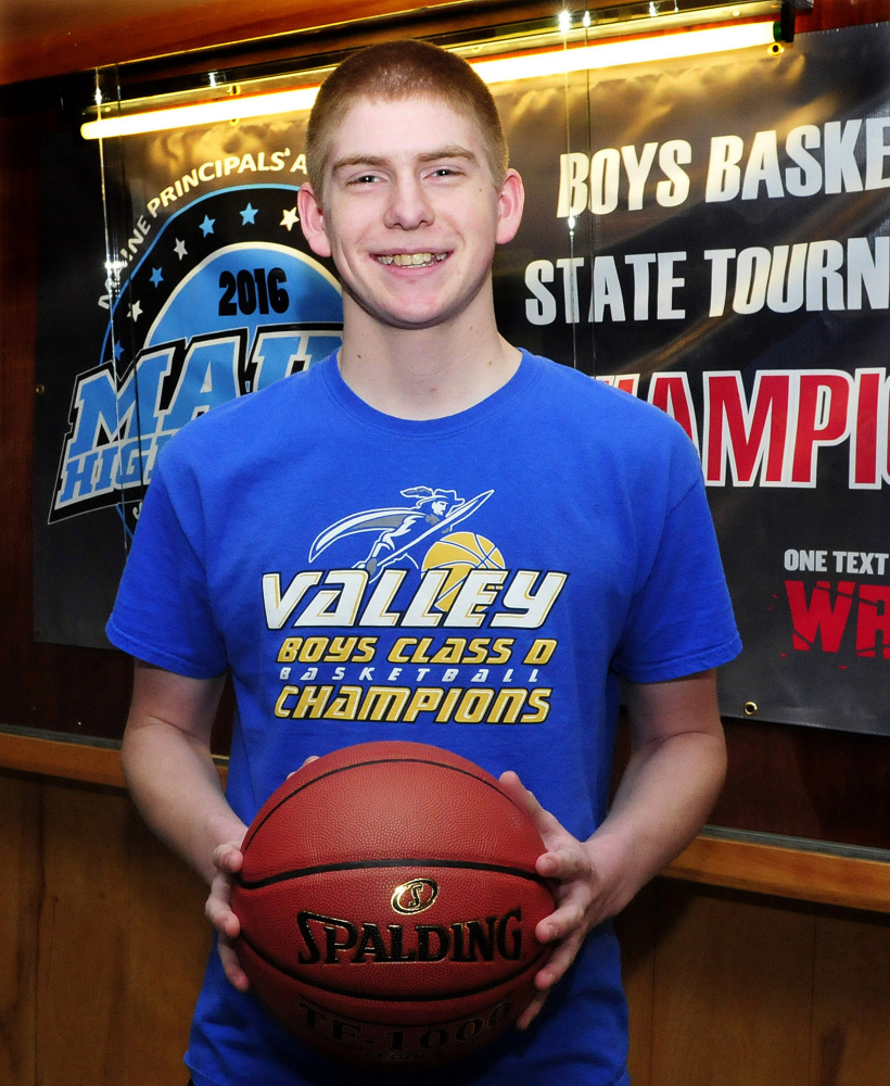 Valley senior Cody Laweryson is the Morning Sentinel Boys Basketball Player of the Year.