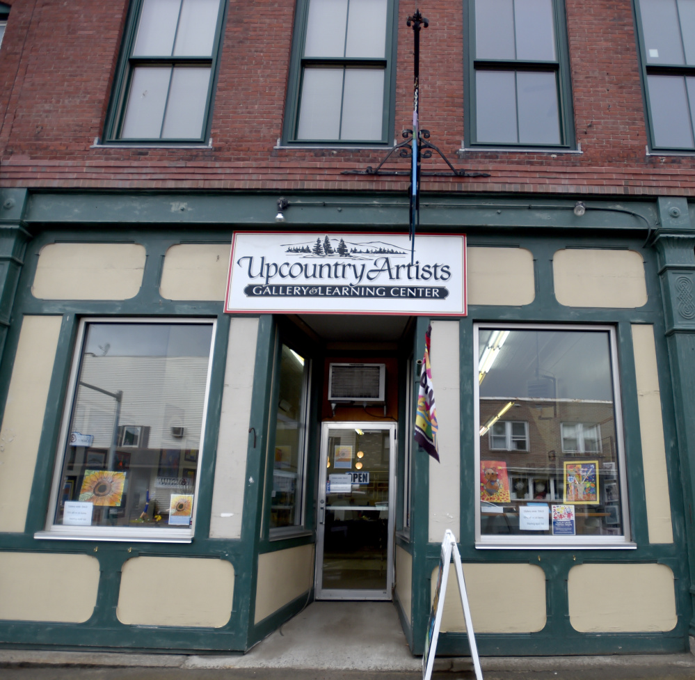 Upcountry Artists Gallery and Learning Center, seen Friday in Farmington, plans to close at the end of April.