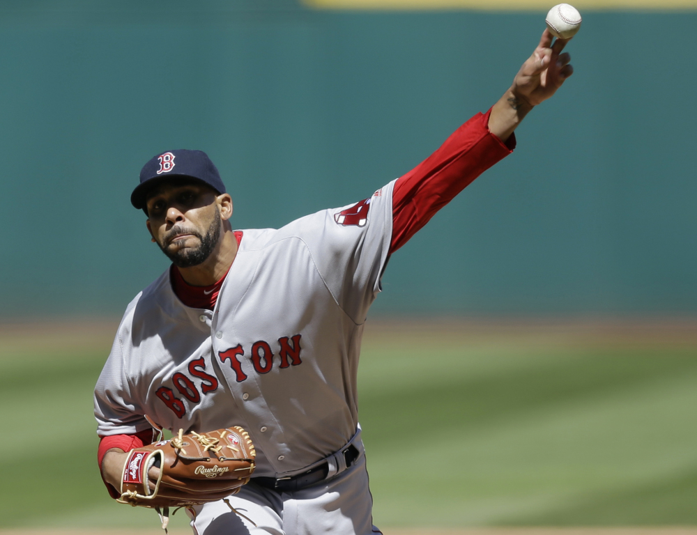 Boston Red Sox starting pitcher David Price will start against the Baltimore Orioles in the home opener Monday.
