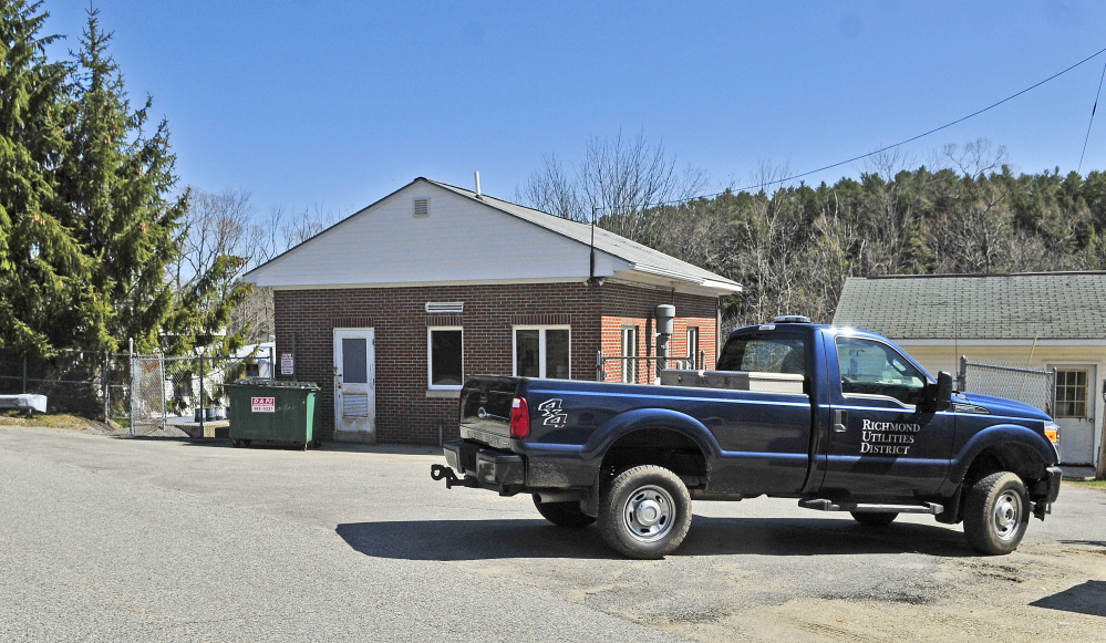 This photo taken on Friday shows the Richmond Utilities District sewage treatment plant.