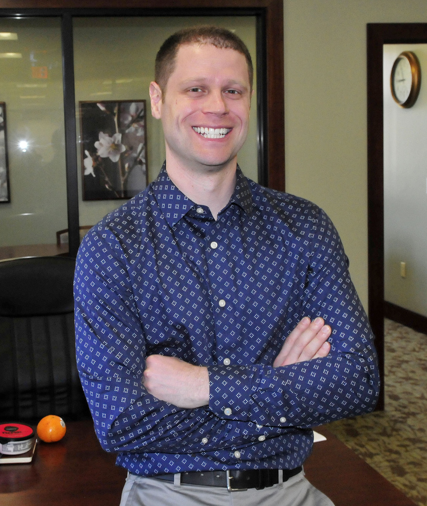 Jonathan Kent will receive the Mid-Maine Chamber of Commerce Rising Star Award at its ceremony April 28. Kent is a vice president of enrollment at Thomas College in Waterville.
