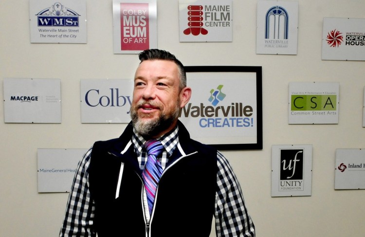 Nathan Towne, the new marketing manager for Waterville Creates!, is a Waterville native who said he's excited to be back in the city.