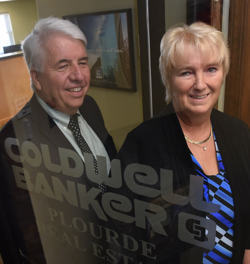 Don and Irene Plourde, owners of Caldwell Banker Plourde Real Estate in Waterville, have been named the Distinguished Community Award winners by the Mid-Maine Chamber of Commerce.