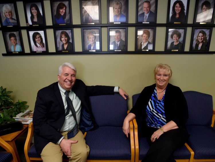 Don and Irene Plourde, owners of Caldwell Banker Plourde Real Estate in Waterville, have been named the Distinguished Community Award winners by the Mid-Maine Chamber of Commerce.