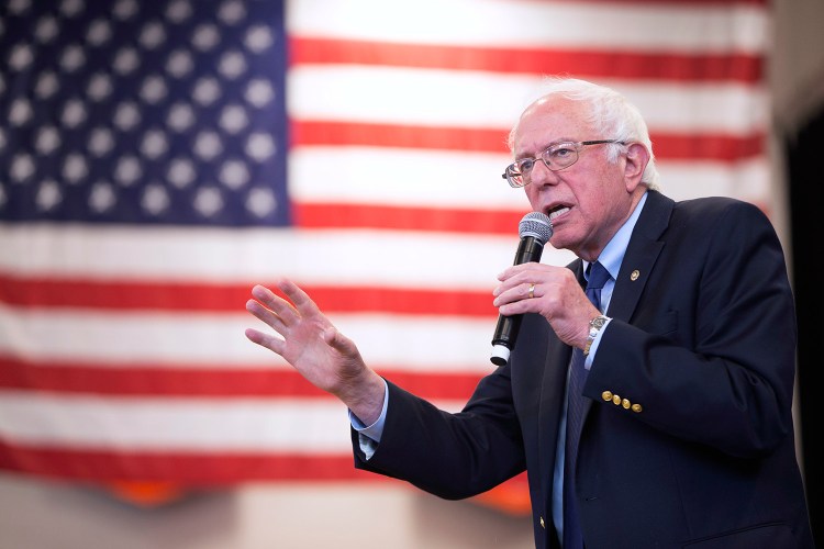 Democratic presidential candidate Sen. Bernie Sanders, I-Vt., is the most popular candidate in terms of dollars donated by Mainers and the number of individual contributions. 