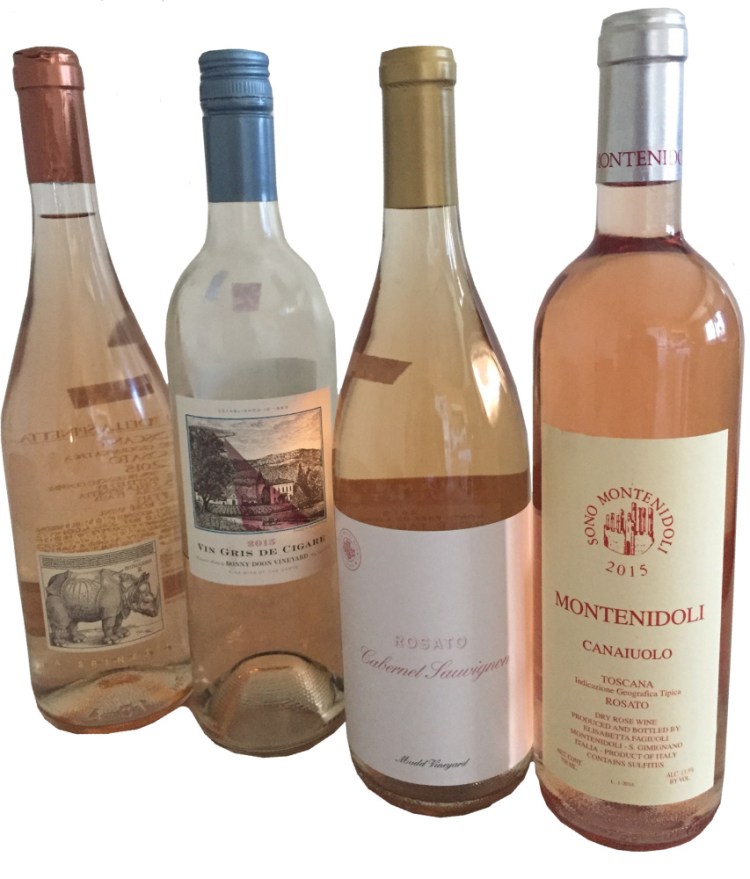 Several 2015-vintage rosés boast ripe fruit, creamy textures and a good acidity balance.