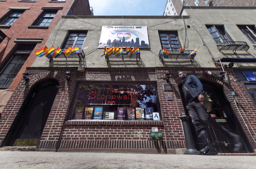 Barring last-minute complications, the Stonewall Inn in New York's Greenwich Village, site of protests in 1969, and part of the surrounding neighborhood, will be designated the first-ever national monument recognizing the gay rights struggle.