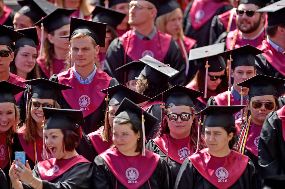 GALLERY UMF Graduation 2016 Kennebec Journal and Morning Sentinel