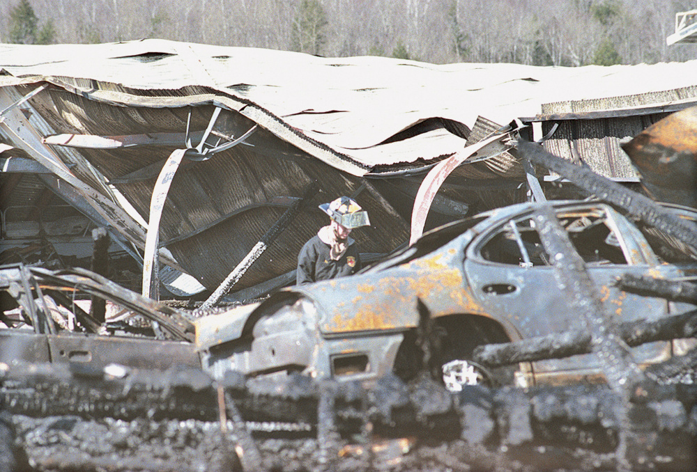 GALLERY Skowhegan Fairgrounds fire Kennebec Journal and Morning Sentinel