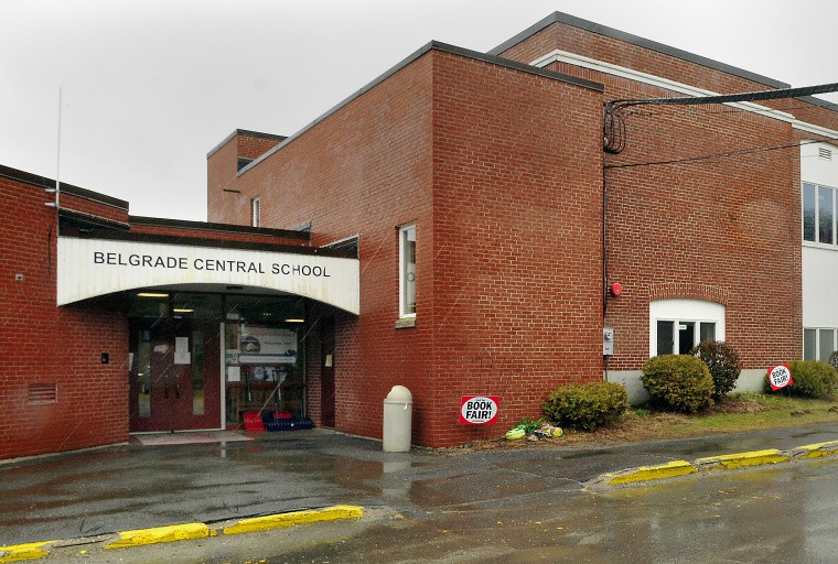 Belgrade Central School is one of six Regional School Unit 18 schools that will get health and safety renovations following a bond issue passed by voters Tuesday. Asbestos tiles will be removed from the school and new ones will be installed.