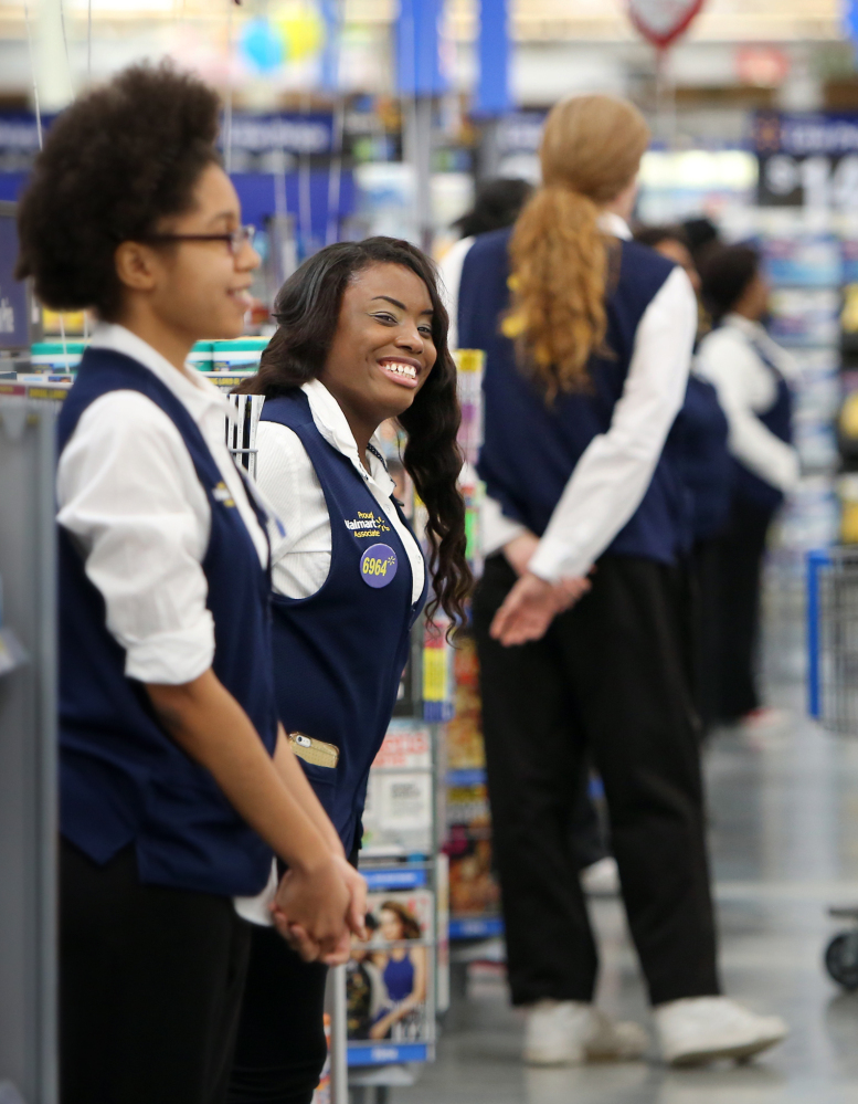 Entrances will resound with "Welcome to Wal-Mart" once again as the company takes a series of measures to improve the in-store experience for customers.