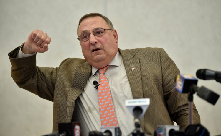 Gov. Paul LePage is standing by his account of a Deering High School student overdosing three times, and suggested Monday that Maine schools may not be reporting overdoses.