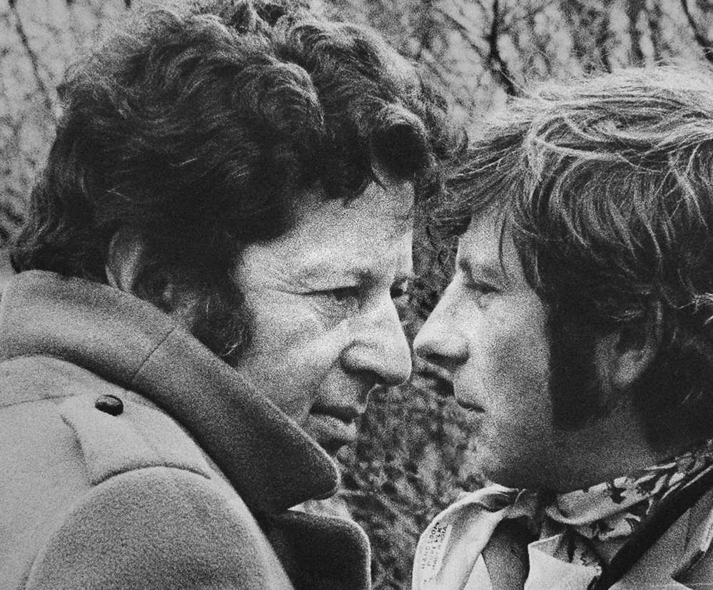 Producer Gene Gutowski, left, and director Roman Polanski collaborated on films in the 1960s. In 2002, they reunited to make the Oscar-winning Holocaust film "The Pianist."