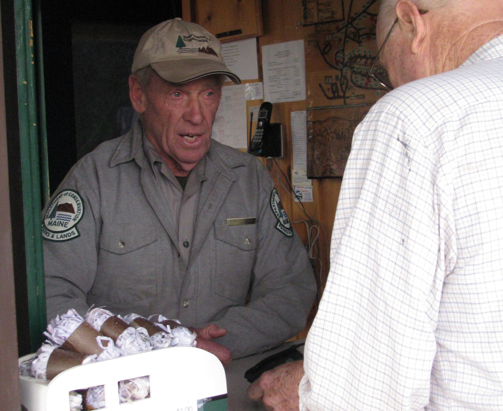 If you ever visited Camden Hills State Park, there was a good chance you saw John Christie at the entrance booth.