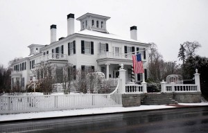 The Blaine House, Maine's governor's mansion, is seen Wednesday, Dec. 22, 2010, in Augusta, Maine. Gov.-elect Paul LePage, who will be sworn into office on Jan. 5, has started to move his personal items into the house. (AP Photo/Robert F. Bukaty)