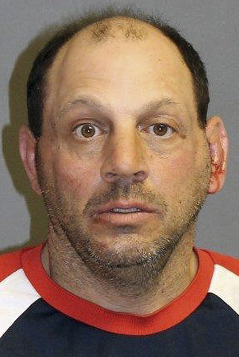 Richard Simone, of Worcester, Mass., who led police on a high-speed chase from Massachusetts into New Hampshire Wednesday, is shown in this booking photo released Thursday by the Nashua Police Department.