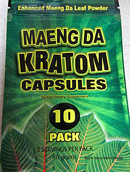 Researchers have seen heroin users cycle to kratom, but addicts are known to begin reusing heroin as the body develops a tolerance to kratom. The product pictured is one of many the FDA has pulled off the market because of 'undeclared drug ingredients.'