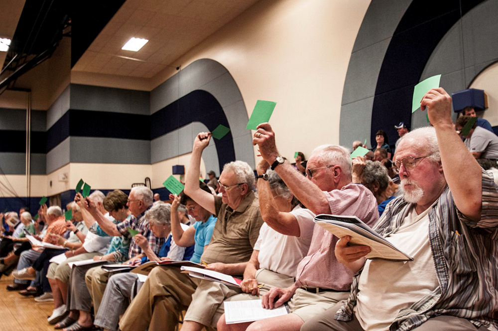 Gallery Vassalboro town meeting Kennebec Journal and Morning Sentinel