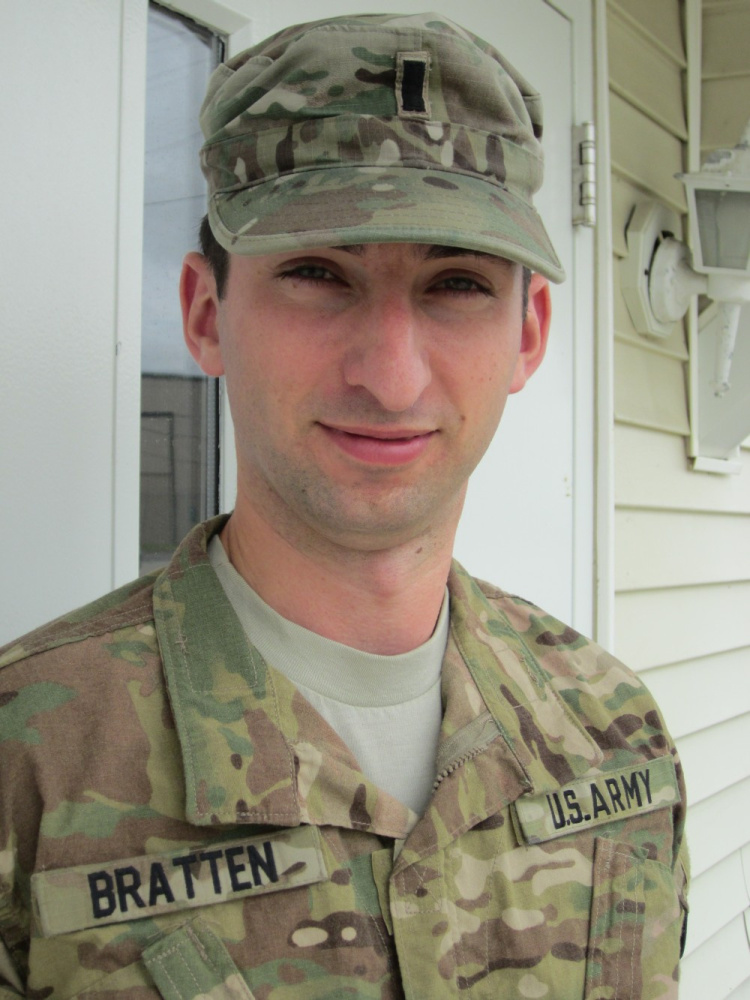 Army National Guard 1st Lt. Jonathan Bratten