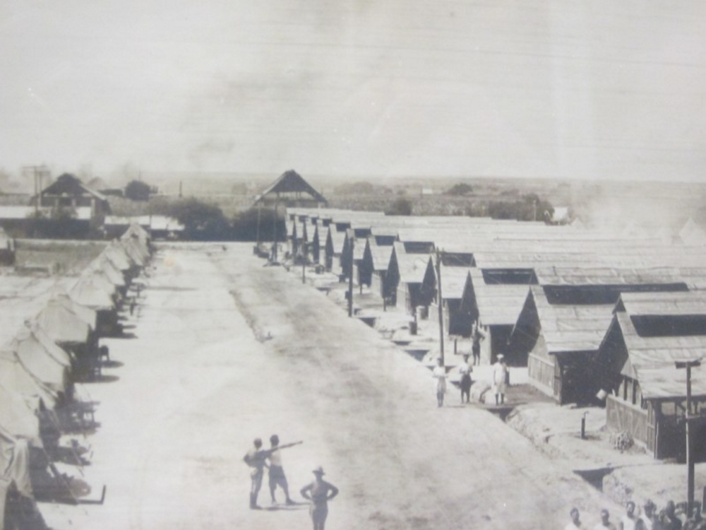Maine guardsmen's tents line a field in 1916 in Laredo, Texas, after the mobilization order by President Woodrow Wilson.