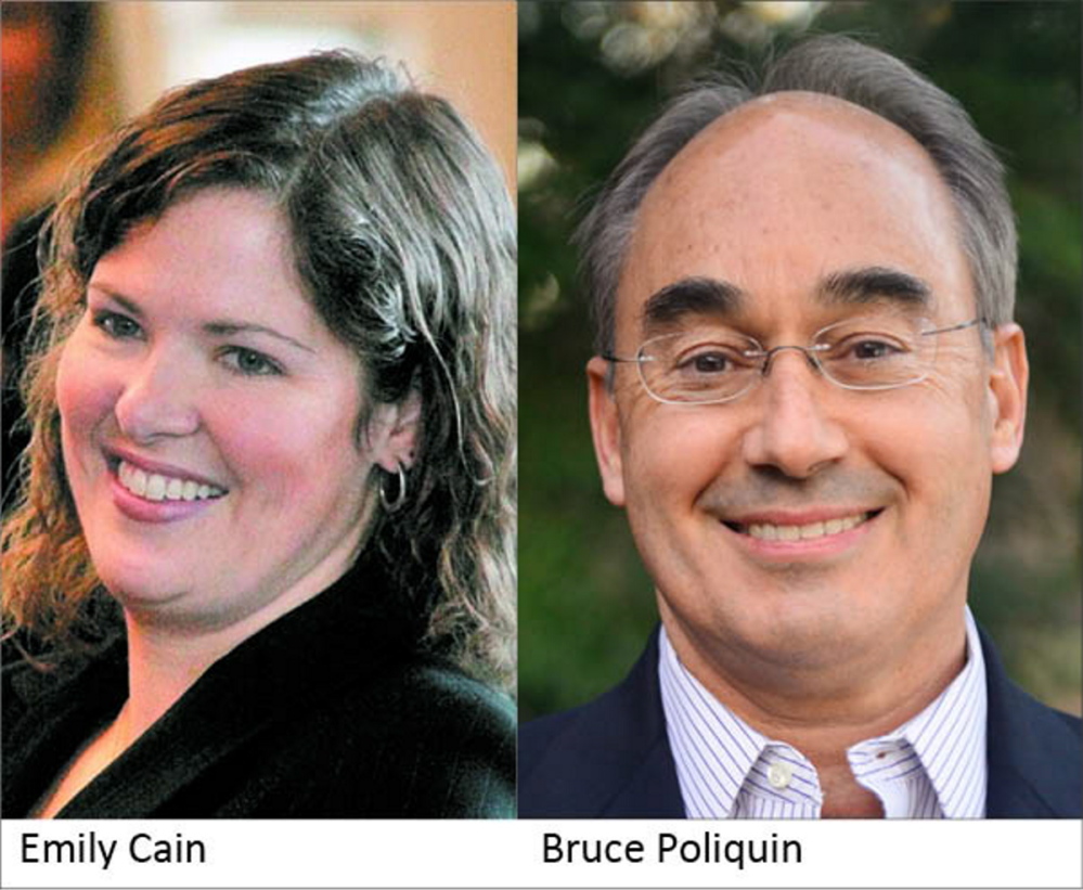 Emily Cain and Bruce Poliquin