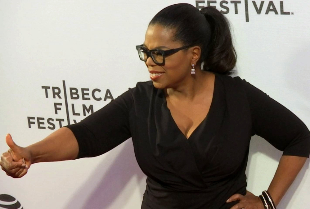 Oprah Winfrey pledged $1 million Thursday to a Washington-based charity benefiting homeless women.
Associated Press file photo