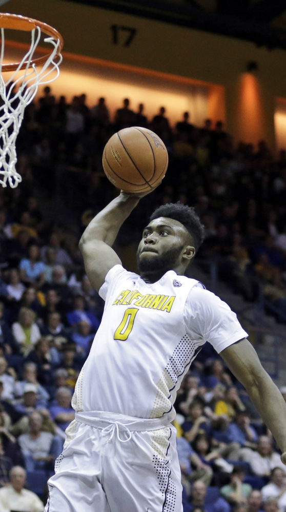 Jaylen Brown, a freshman at California, is a 6-foot-7 guard who could be a Boston pick. He averaged 14.6 points  game, including this two against Oregon State in February.