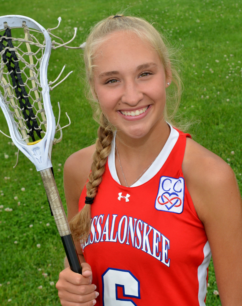 Messalonskee's Ally Turner is the Morning Sentinel/Kennebec Journal Girls Lacrosse Player of the Year.