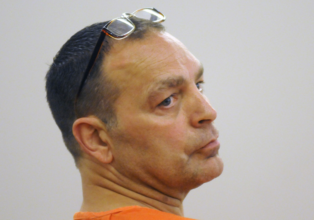 Raymond Bellavance, convicted in 2011 of burning down the Grand View Topless Coffee Shop in Vassalboro, sought a new trial Wednesday during a hearing at the Capital Judicial Center in Augusta.