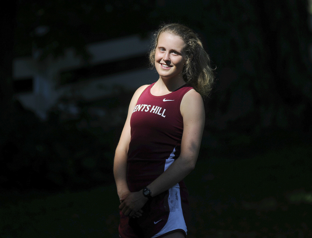 Kents Hill School's Anne McKee is the Kennebec Journal Girls Track and Field Athlete of the Year.