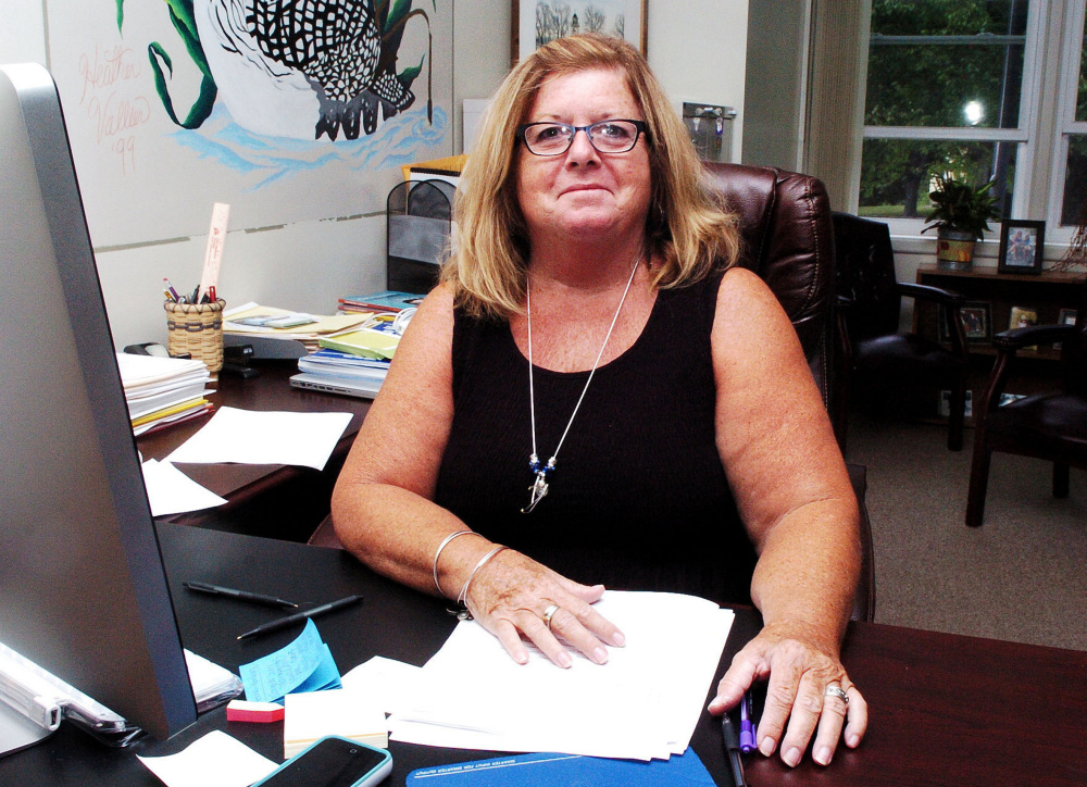 Bonnie Levesque is the School Administrative District 59 interim superintendent in Madison.