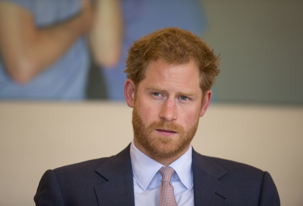 Britain's Prince Harry now regrets not being open about his anguish following his mother's death in 1997.