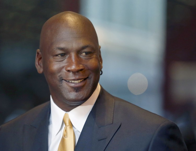 Michael Jordan on Aug. 21, 2015 in Chicago (Associated Press/Charles Rex Arbogast, File)