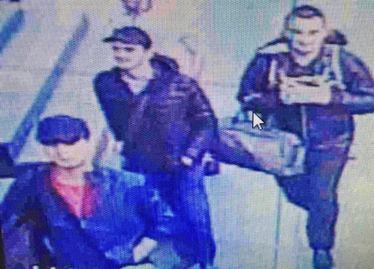 Men believed to be the Istanbul's Ataturk Airport attackers are captured in this image from video released by Haberturk newspaper via AP
