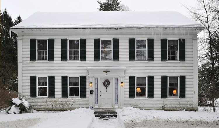 Armed with right of first refusal, Bowdoin College is suing to stop the sale of the home at 28 College St. in Brunswick. Its owner says Harriet Beecher Stowe rented a room here to write.
