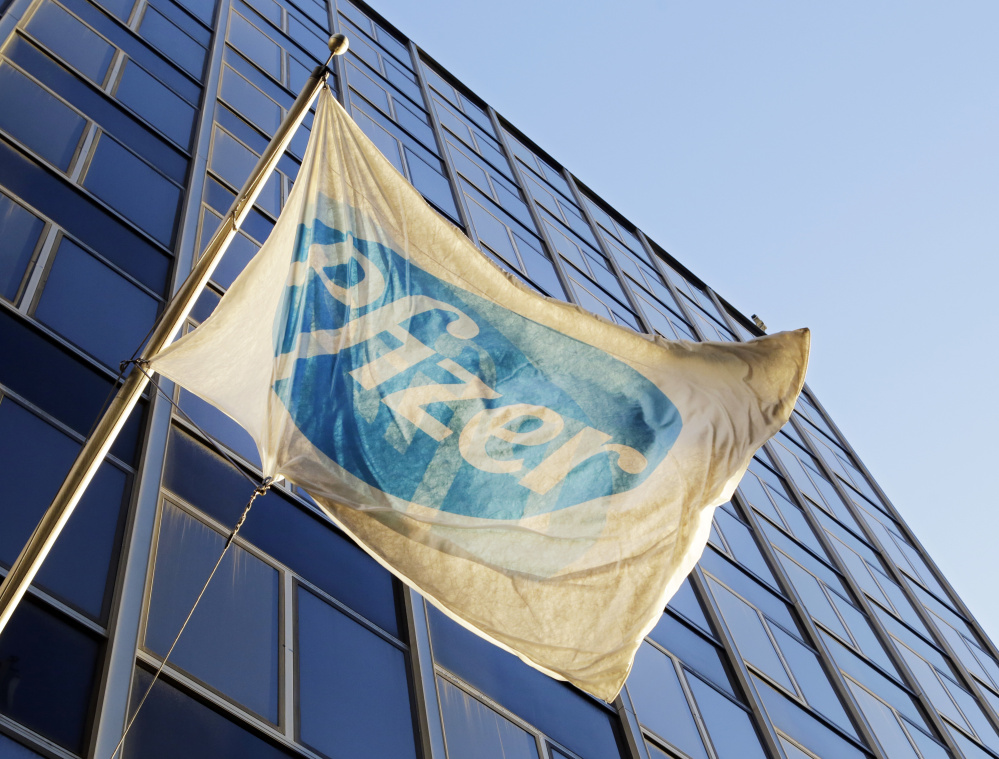 Drugmaker Pfizer Inc. is buying the rights to Anglo-Swedish drugmaker AstraZeneca PLC's portfolio of approved and experimental antibiotic and antifungal pills.