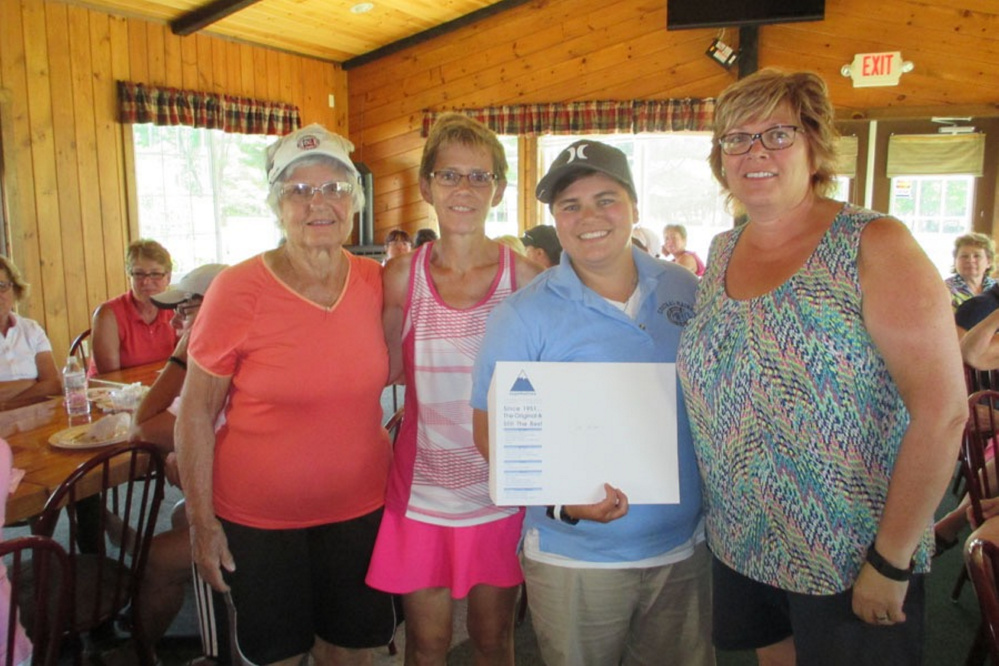 The Fourth annual Ladies Golf Tournament to help breast cancer patients at the Martha B. Webber Breast Cancer Center  recently was held. More than $4,800 was raise. The winning team, from left, included Louise Parker, Sue Clary, Ashlee Quirrion and Pam Doyen.