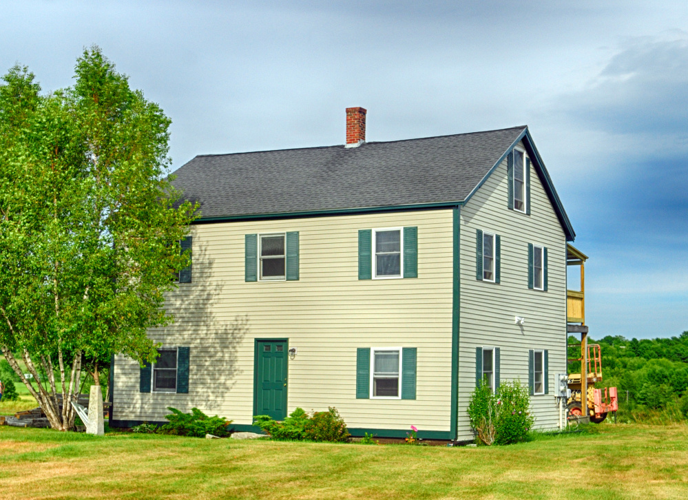 This house on Town Farm Road in Hallowell has been renovated for use as an Oxford House, which is a place for recovering drug addicts to live.